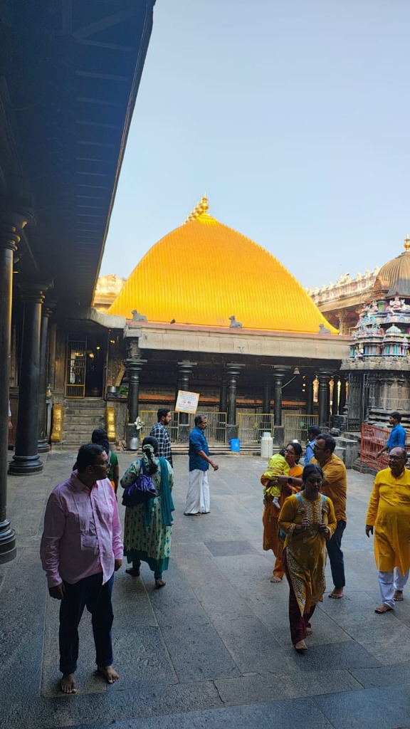 Kanaka Sabha Golden Porkoorai Courtyard Mandapam