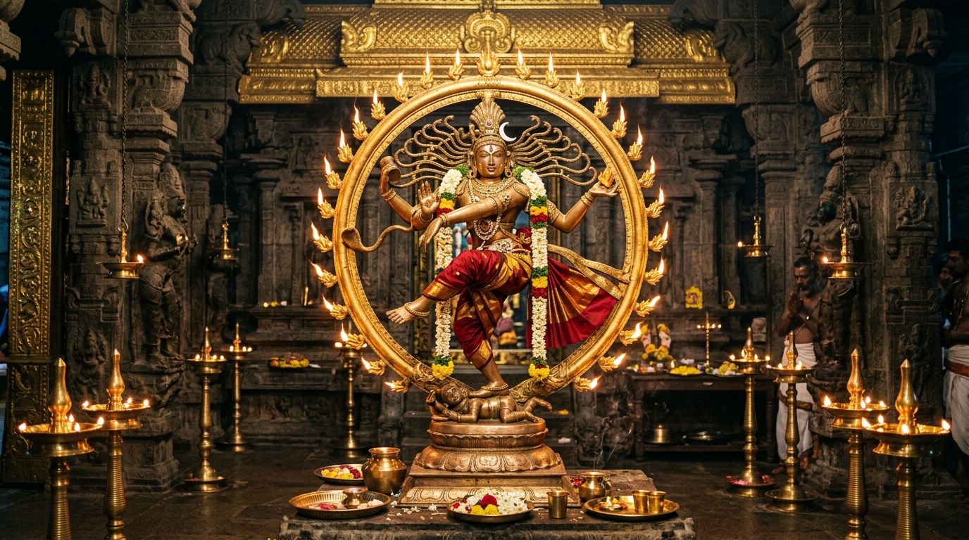 Lord Nataraja Ananda Tandavam Chidambaram