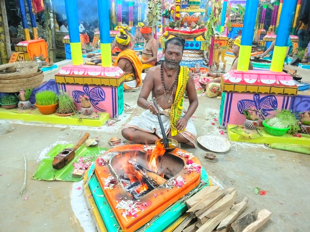 Traditional Vedic Homa by K Sivasubramanya Deekshidhar